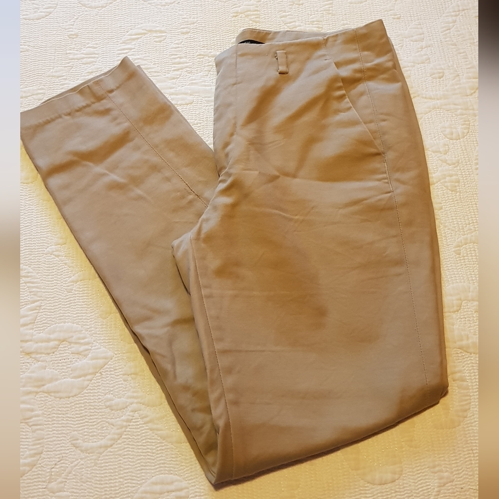 Zara Basic pants camel size 8/36 - Picture 4 of 9